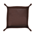 Leather Vale Tray | Mocha Earth
