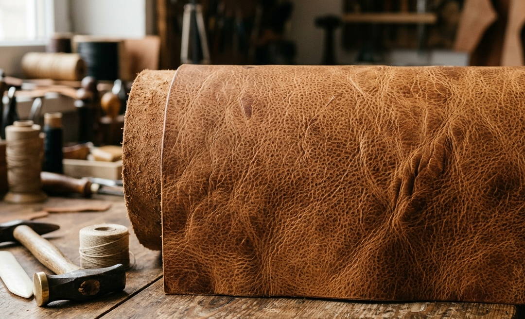 full-grain leather