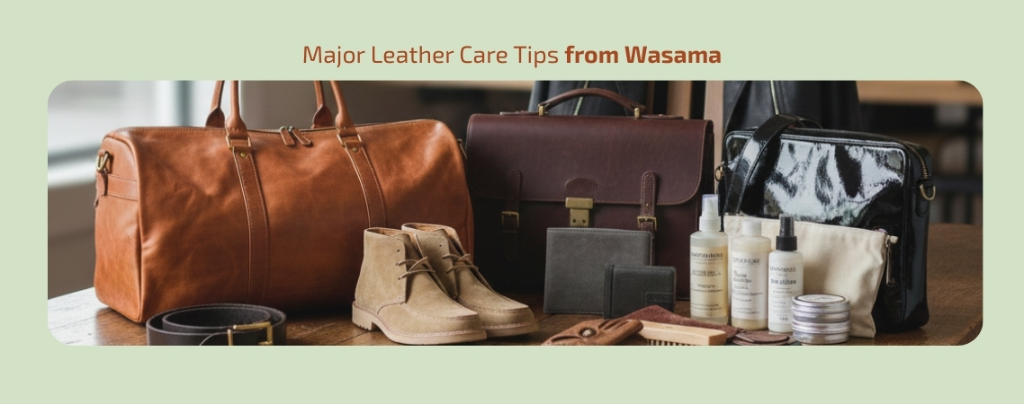 Leather Care Tips from Wasama