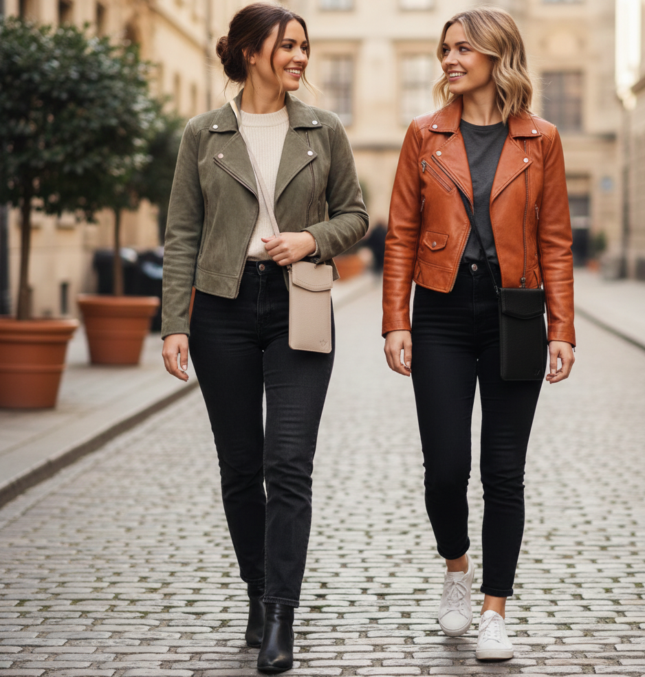 Earthy Neutrals among leather colors Inspired by Nature