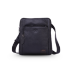 Leather Sling Bag (Black)