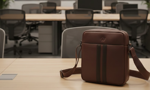 full-grain leather bag