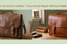 How to Fix Scratched Leather