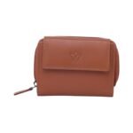 Genuine Leather Purses for Women (Light Brown)