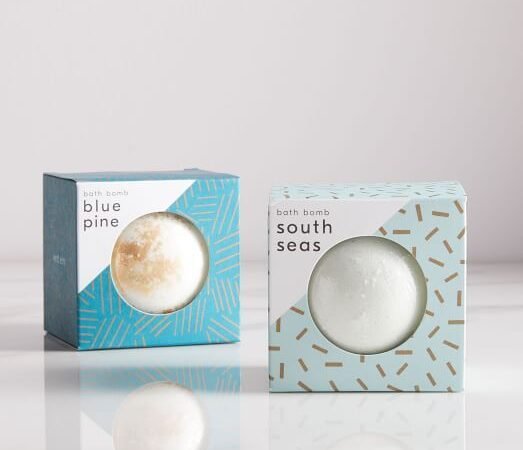 Custom Bath Bomb Boxes