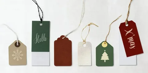 Custom Holiday Tags