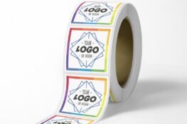 Custom Square Roll Labels