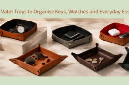 leather valet tray from wasama