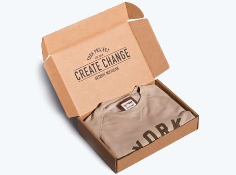 Custom apparel boxes