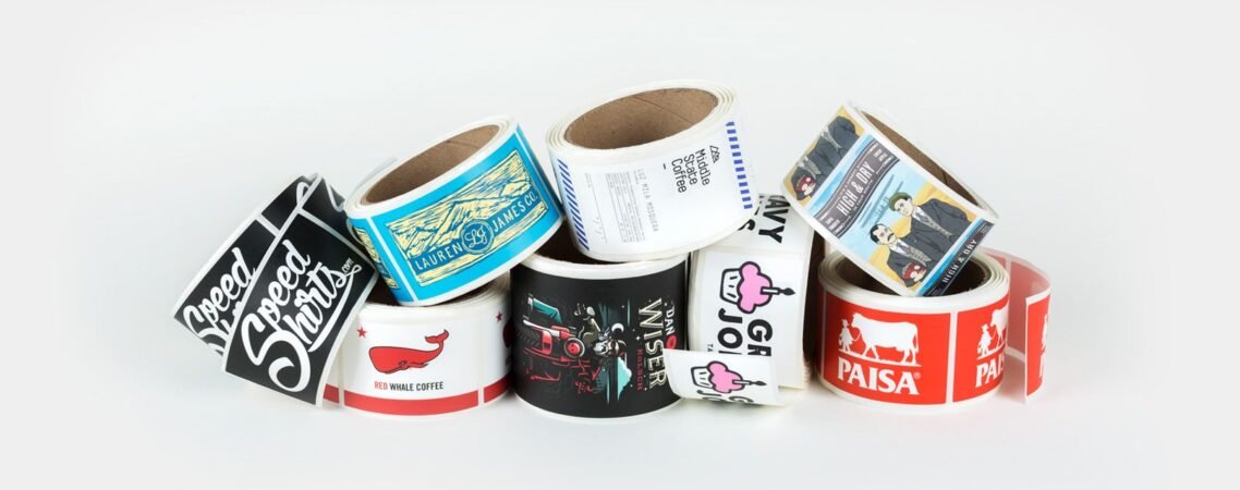 Custom Rectangle Roll Labels