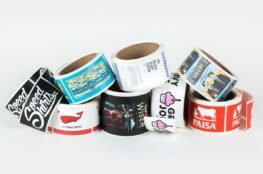 Custom Rectangle Roll Labels