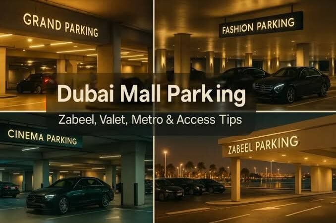 Dubai Mall Burj Khalifa Parking Guide: Best Car Park, Arrival Time, Fees, Fountain Access, and Visitor Tips