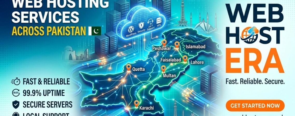 Web Hosting Services Across Pakistan