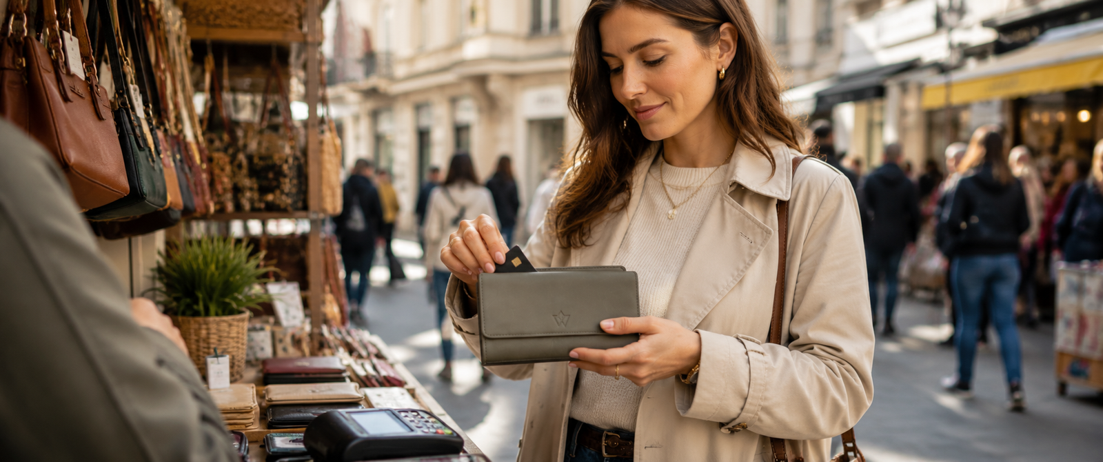 leather wallets for women