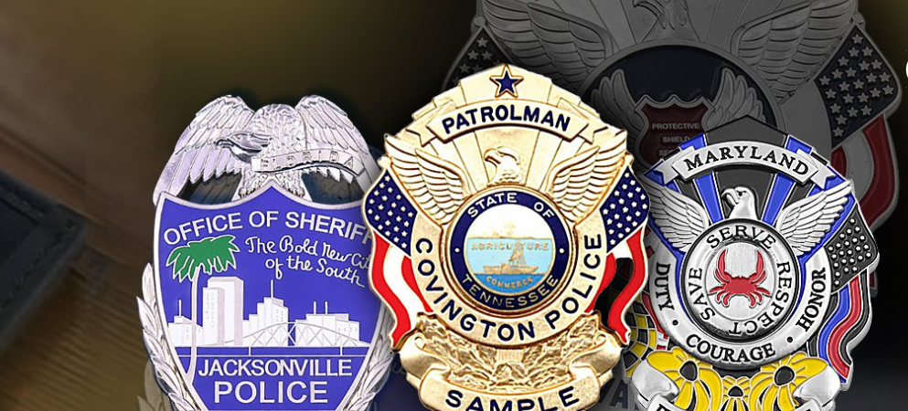 custom detective badge